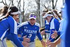 Softball vs UMD  Wheaton College Softball vs U Mass Dartmouth. - Photo by Keith Nordstrom : Wheaton, Softball